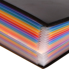 加厚A4風琴包分類整理檔案夾多層資料收納文件夾學生用試卷收納袋