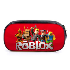 Roblox筆袋仕切り鉛筆ケース小中学生児童文房具収納袋羅布楽思来図