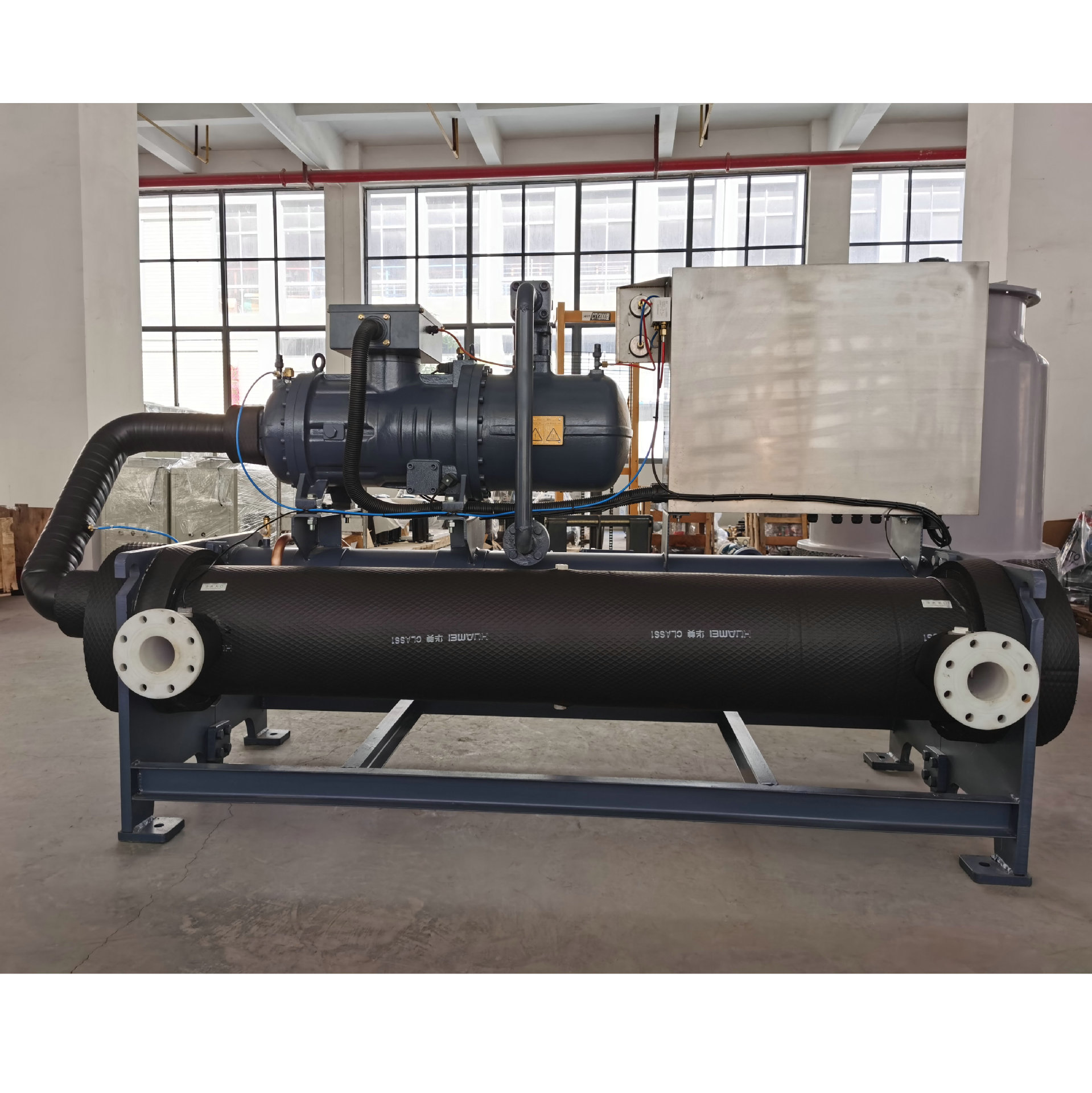 湖北厂家供应水冷螺杆50P大型工业冷水机制冷设备螺杆式冷水机