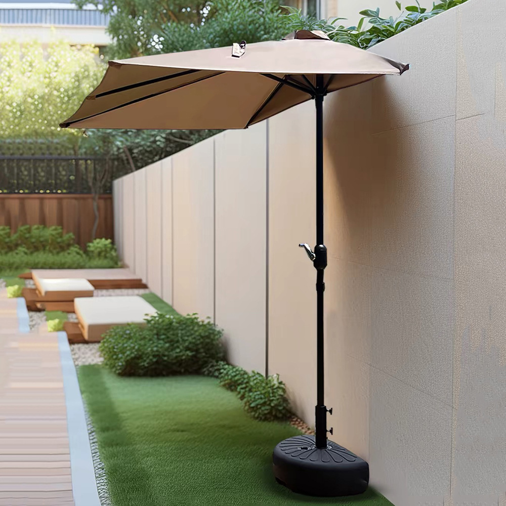 Outdoor Sticking Wall Half-Side Sunshade Rectangular Balcony Garden Liftable Courtyard Outdoor Green Planting Sunshade Shed