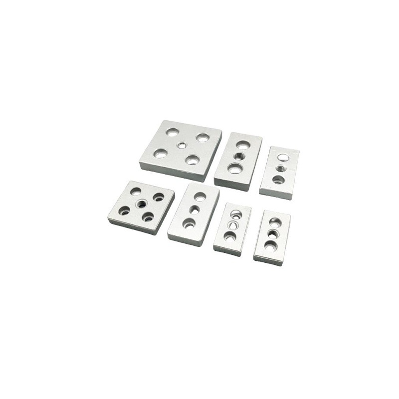 铝型材地脚连接件双槽型CNBB-3060-4080-4590-50100-M12-M16-M20