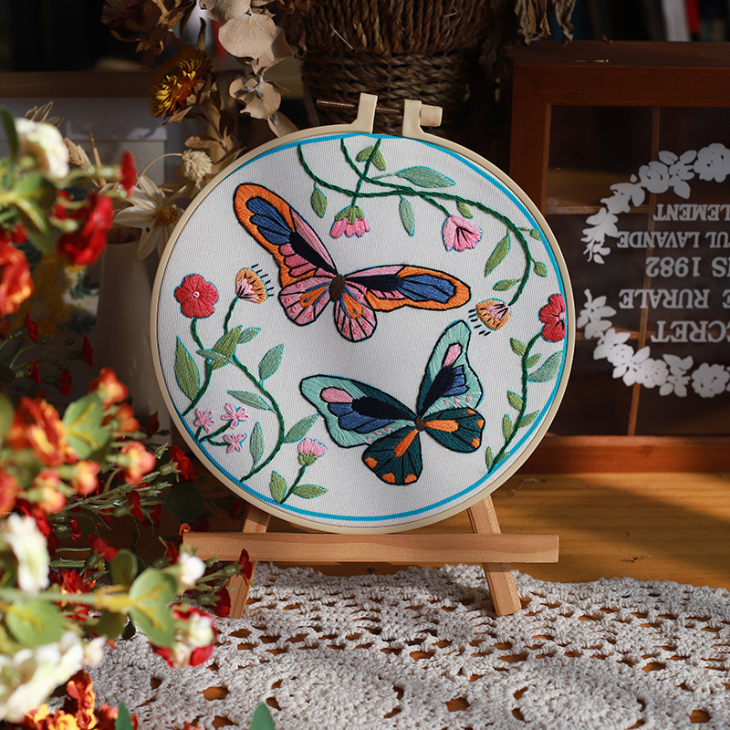 Suzi bordado original-Nuevo bordado DIY punto de cruz hecha a mano paquete de material de tela conjunto fabricante creativo en Stock Nuevo