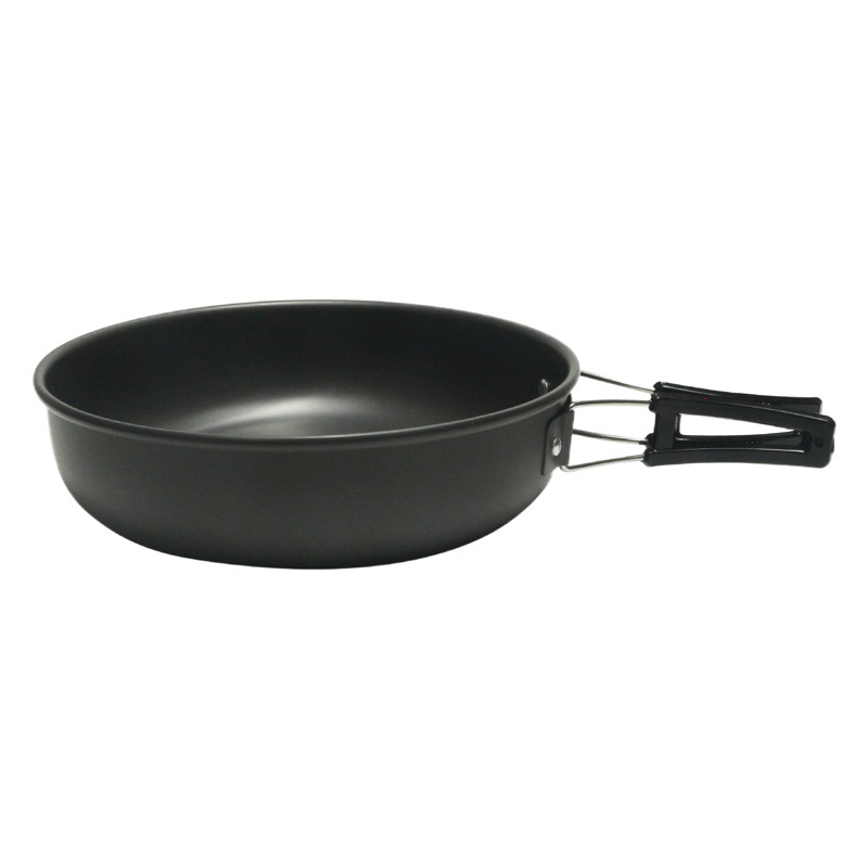 Conjunto de olla de camping al aire libre 4-5 personas más tetera combinación DS-508 olla conjunto portátil picnic olla tetera traje