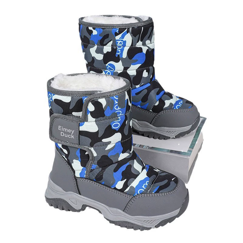 Children's high boots, keep warm non-slip shoes for boys, for teenagers