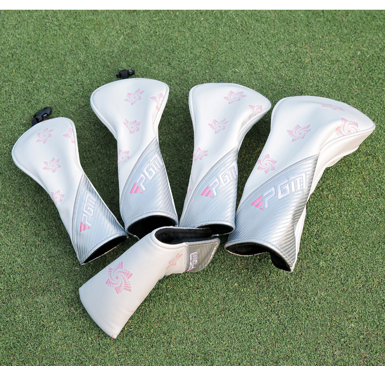Bộ gậy golf PGM Major Pro nữ sợi carbon titan số 1 có thể điều chỉnh góc — Sakura Pollen #1 trục gỗ hạng L Carbon [với nắp đầu], Sakura Phấn hoa # Số 3 Gỗ L Cột Carbon [Với nắp đầu], Sakura Pollen # Số 5 trục gỗ hạng L Carbon [Có mũ trùm đầu], Sakura Phấn hoa #4h Thanh sắt L Thanh Carbon [với nắp đầu] chi tiết 16