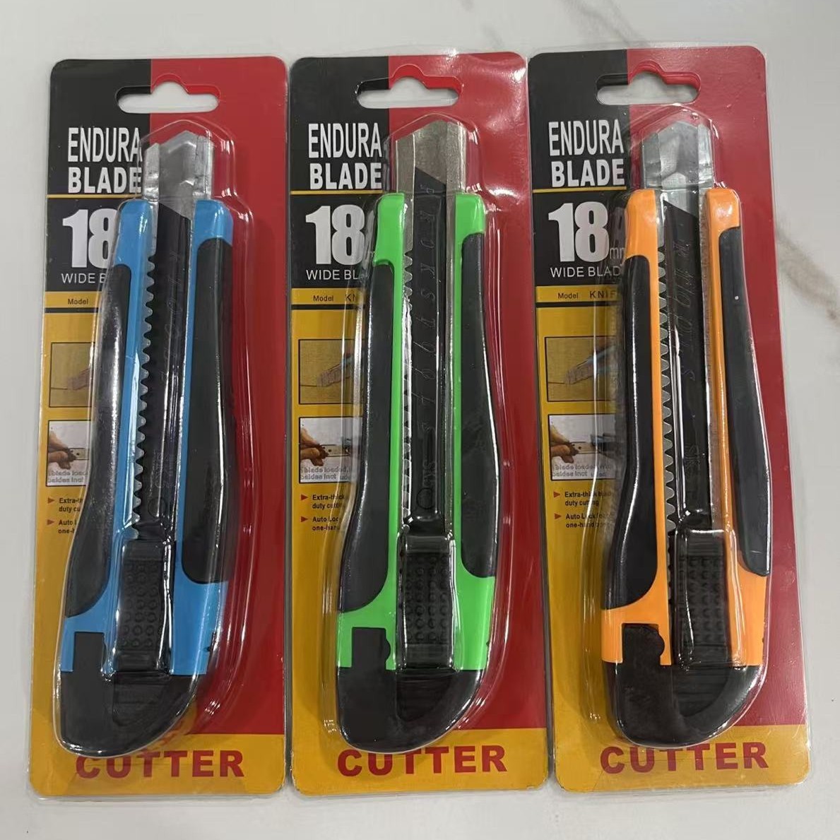 Cuchillo de corte de papel especial grande cuchillo de arte afilado y duradero antideslizante para desempaque de papel