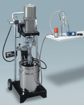 日本TOMIX点胶机PAL-100罐料泵送点胶机高粘度胶粘剂油脂议价