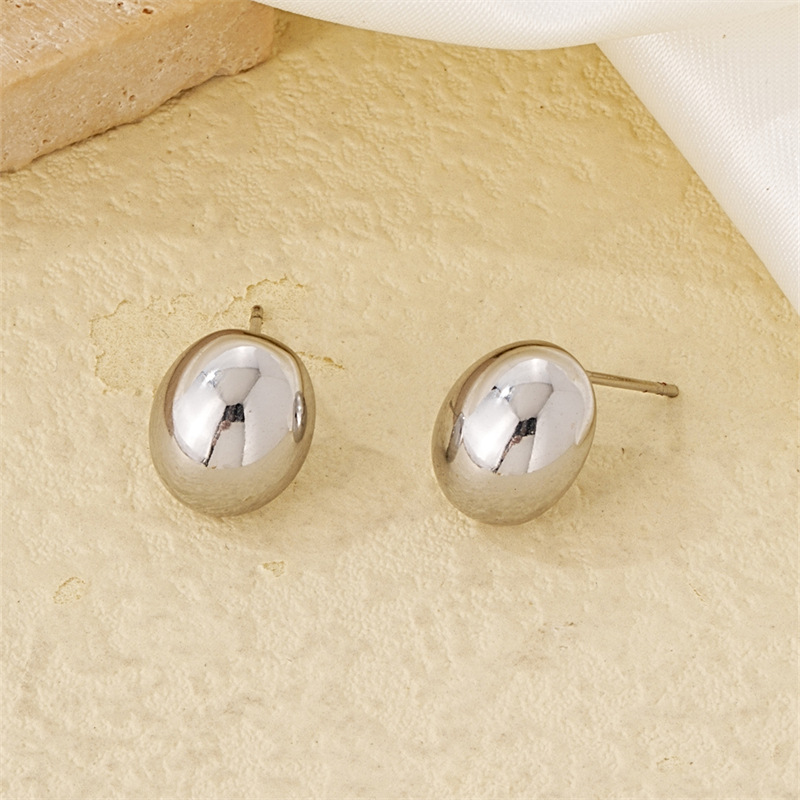8g Weight Hoop Earrings, Drop Earrings Classification 1 Pair Quantity Holiday, Daily Occasion Copper Material Geometric Pattern Women's Gender Plating Design Simple Style Style 1 Pair Simple Style Geometric Plating Copper Hoop Earrings Drop Earrings 15