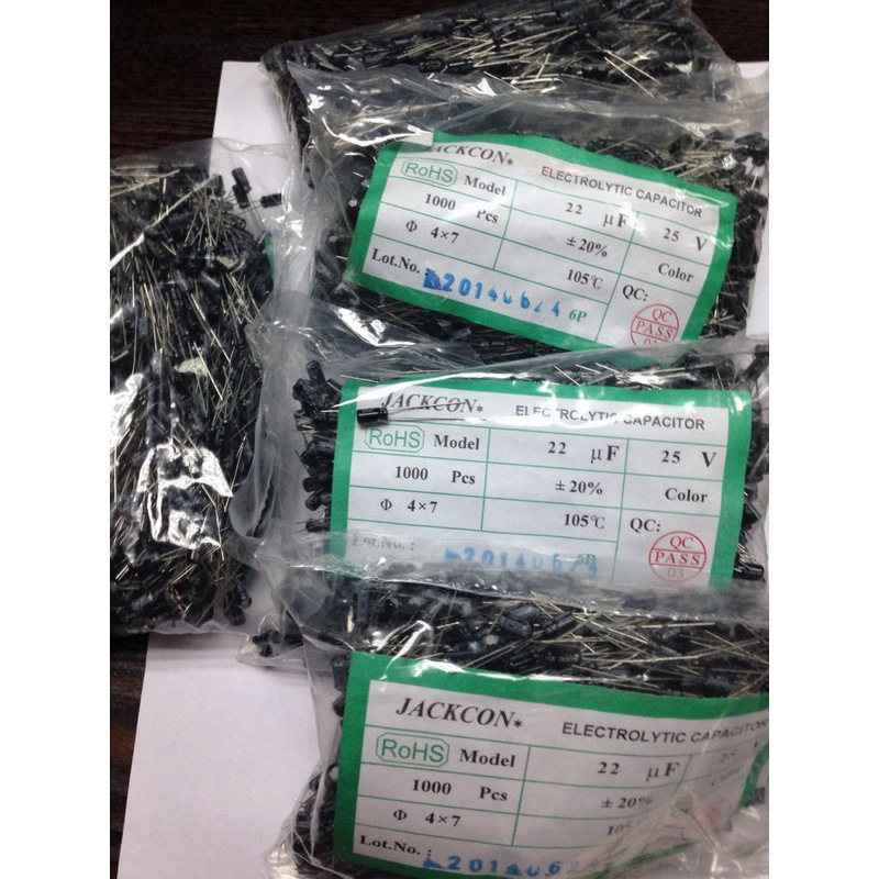 批发供应 铝电解电容16v100uf  5X7 直插式电解电容 插件电容