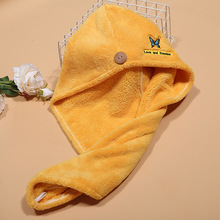 新款干发帽珊瑚绒加厚强吸水速干包头毛巾超细纤维家用可爱护发帽