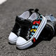 Children's Canvas Shoes Girls' Casual Shoes Cartoon Boys Shoes 2020 Spring and Autumn New Breathable Single-layer Shoes for Students Sneakers
