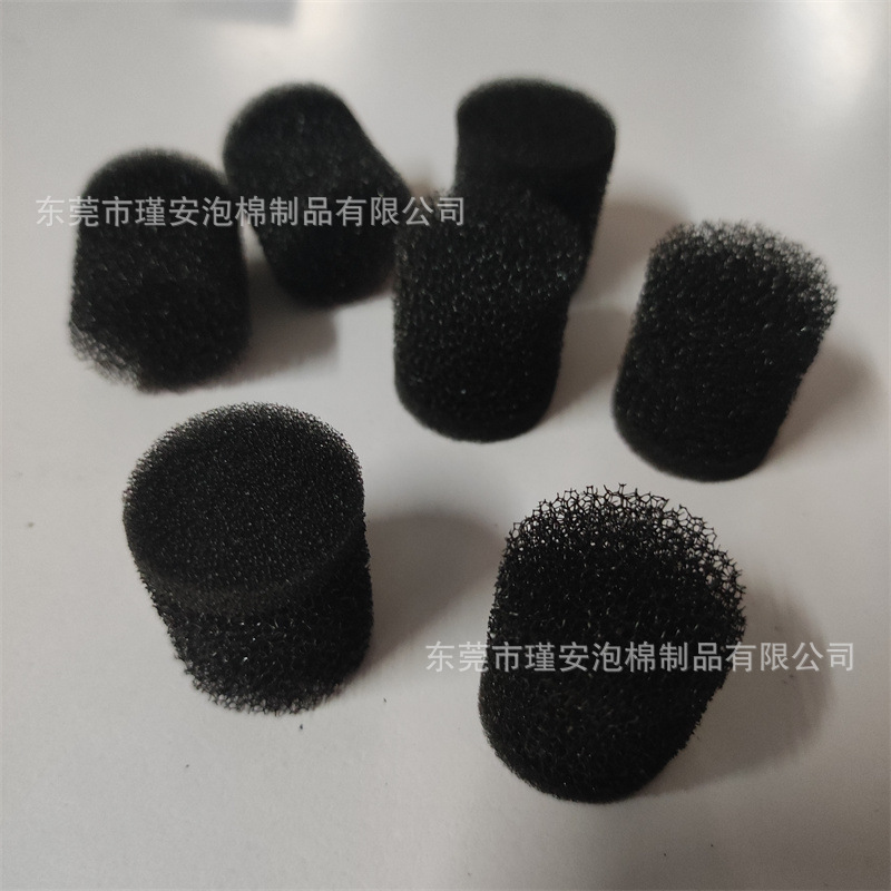 现货直径25mm 高度30mm  子弹圆柱海绵 加长清洗射弹海绵柱子