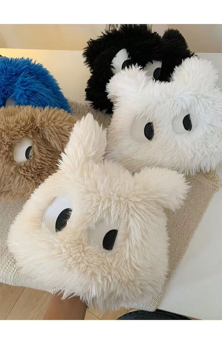 Cartoon Style, Cute Style Eaveless Rim Women's Cartoon Style Cute Solid Color Eaveless Bucket Hat
