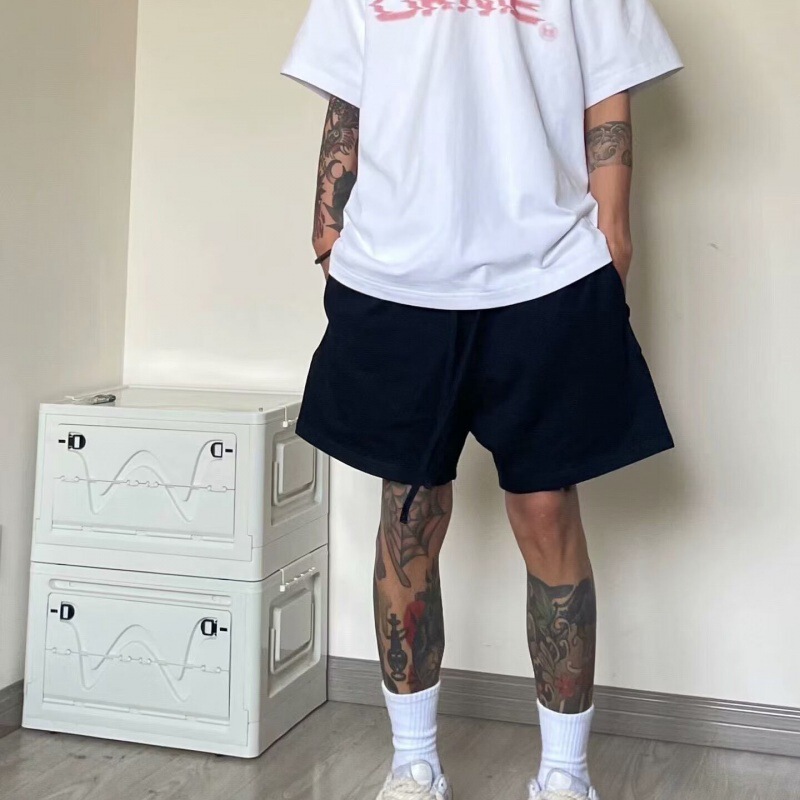 Shorts Men's Summer Thin Men's Trendy Brand Five-point Pants Men's Casual Pants Sports Basketball Pants Beach Pants Hip-hop