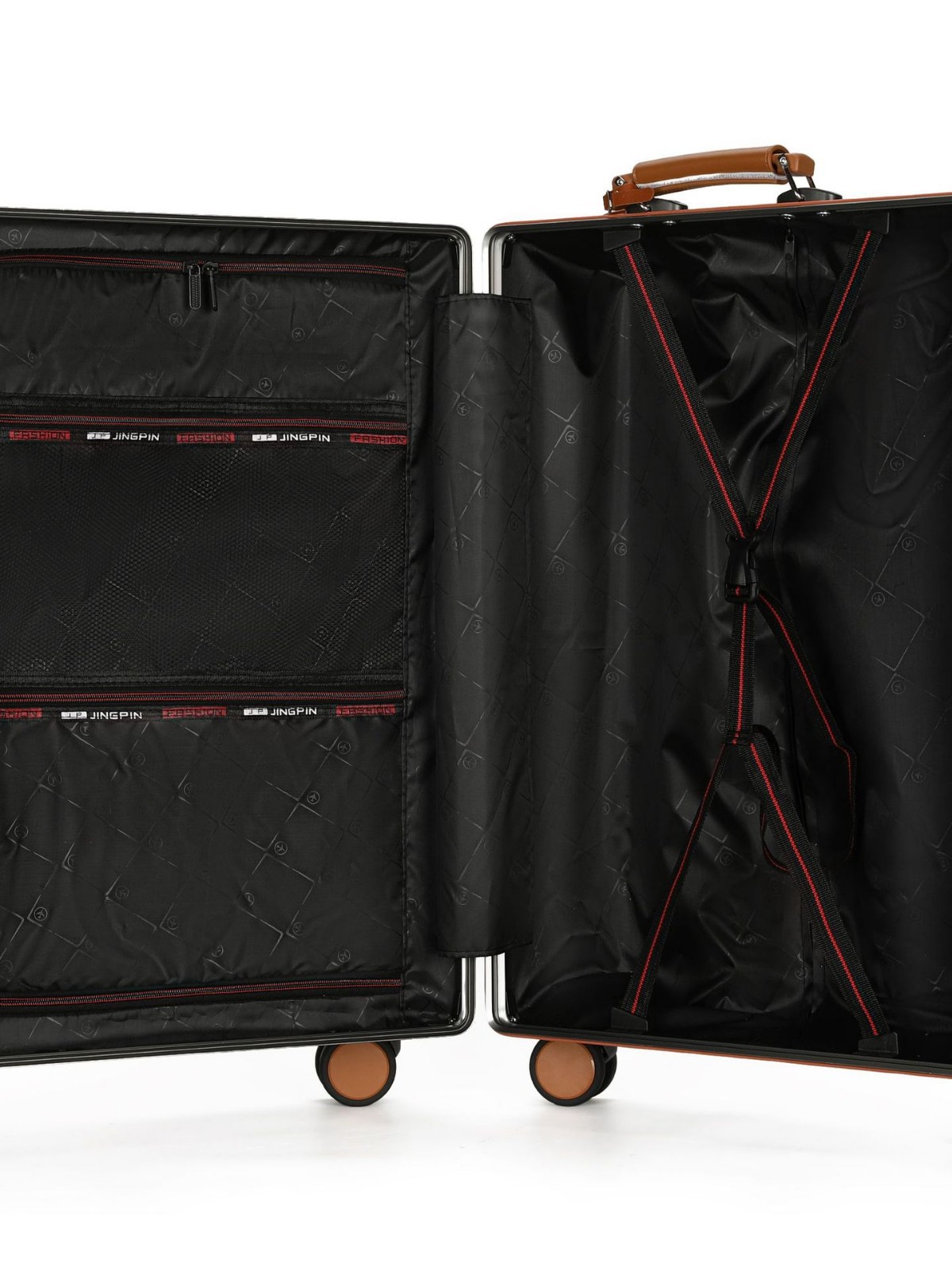 Maleta trolley nueva maleta duradera de gran capacidad, caja de marco de aluminio de alta gama, caja de contraseña de embarque universal unisex