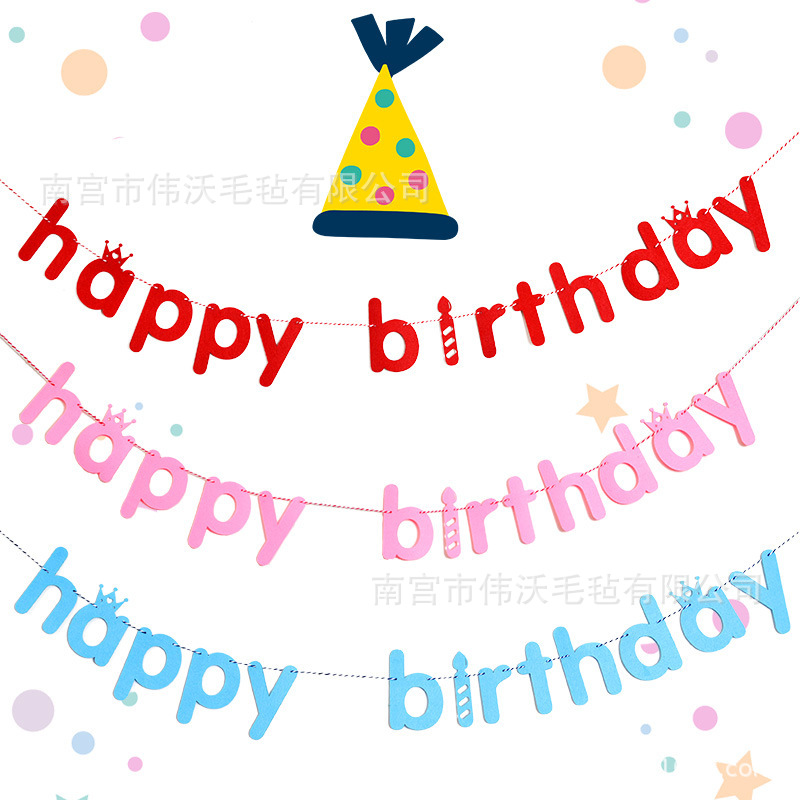 깃발을 당겨 색상 단어를 표시하십시오 11cm(3 m 로프)