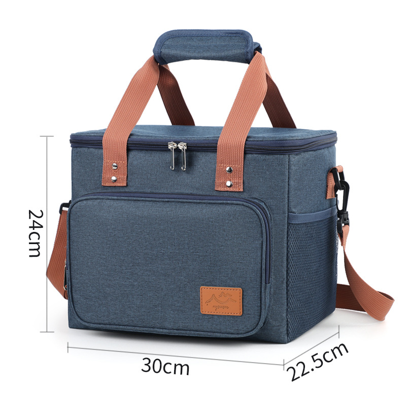 Nueva bolsa de hielo de tela Oxford, bolsa de picnic al aire libre, bolsa de almuerzo de mano, bolsa de almuerzo de preservación del calor, comercio exterior transfronterizo al por mayor