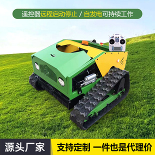 Shandong Jining Small Crawler Remote Control Lawn Mower Household Lawn Mower Pasture Garden Intelligent Lawn Mower