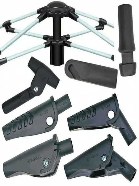 Outdoor tent accessories, automatic folding tent canopy repair parts, tent bracket plastic complete set of parts wholesale