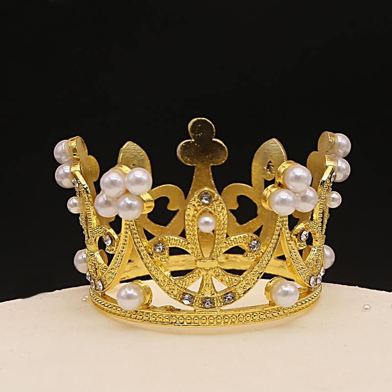 15g Weight Crown, Cake Decorating Supplies Event & Party Supplies Wedding, Birthday Occasion Alloy Material Birthday Festival Birthday Crown Alloy Wedding Birthday Festival Crown Cake Decorating Supplies 2