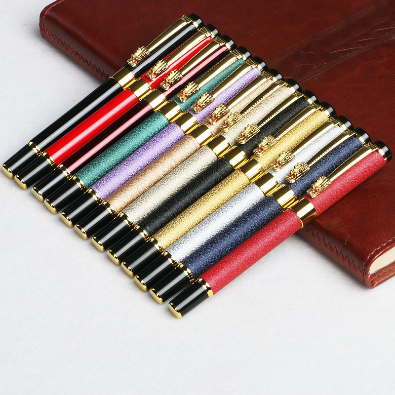 High color value leading metal ball pen signature gel pen adult office business ball pen can do logo