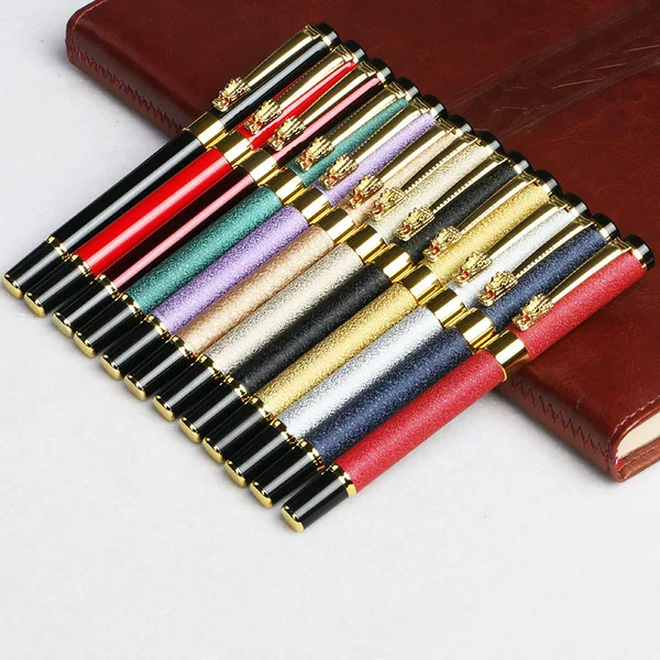High color value leading metal ball pen signature gel pen adult office business ball pen can do logo