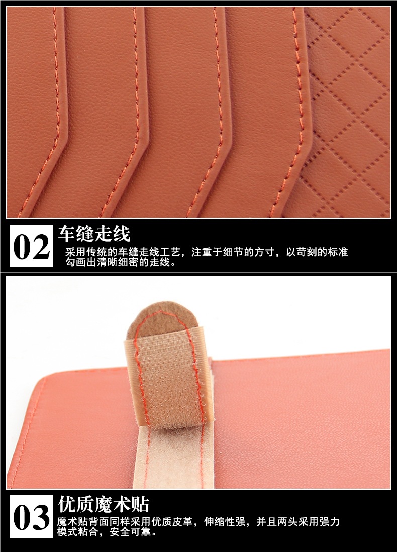 Car Cd Holder Sun Visor Storage Bag Car Cd Bag Storage Bag Car Card Holder Set for Spy Disc Bag and Others