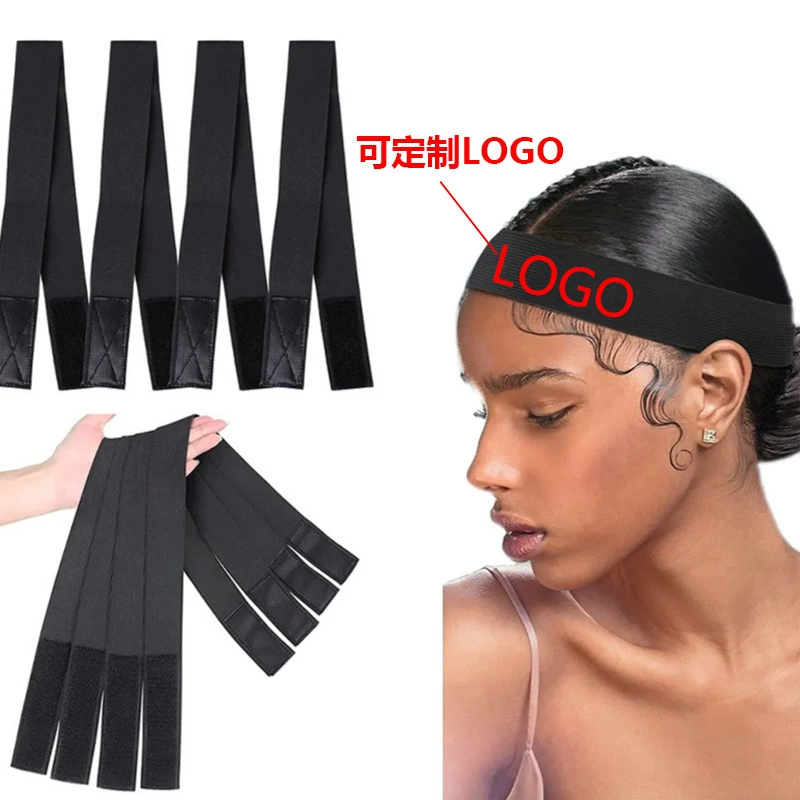 Пользовательские 3.0/3.5 парик край ленты для волос фиксированная эластина Регулируемая липучка для волос melt band