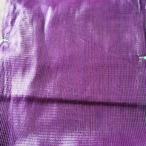 紫罗兰玉米编织袋加密大蒜网眼袋洋葱束口蔬菜网袋承重收纳网格