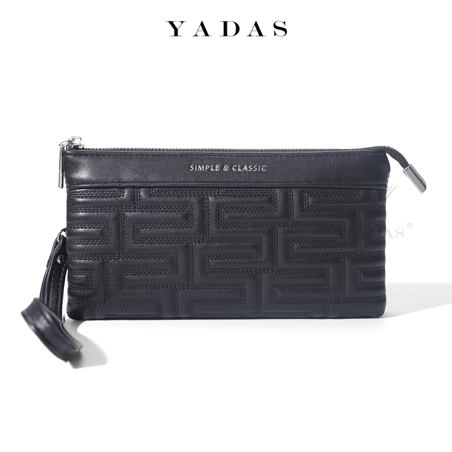 YADAS nueva billetera de mujer pu larga bolso de mano de mano de un solo tirón fábrica de venta directa bolso de teléfono móvil de gran capacidad