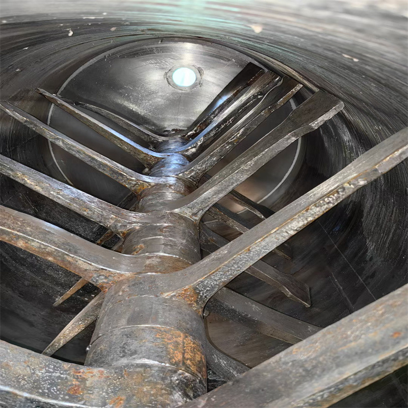 出售二手卧式真空耙式干燥机 导热油蒸汽加热均匀干燥设备 回收