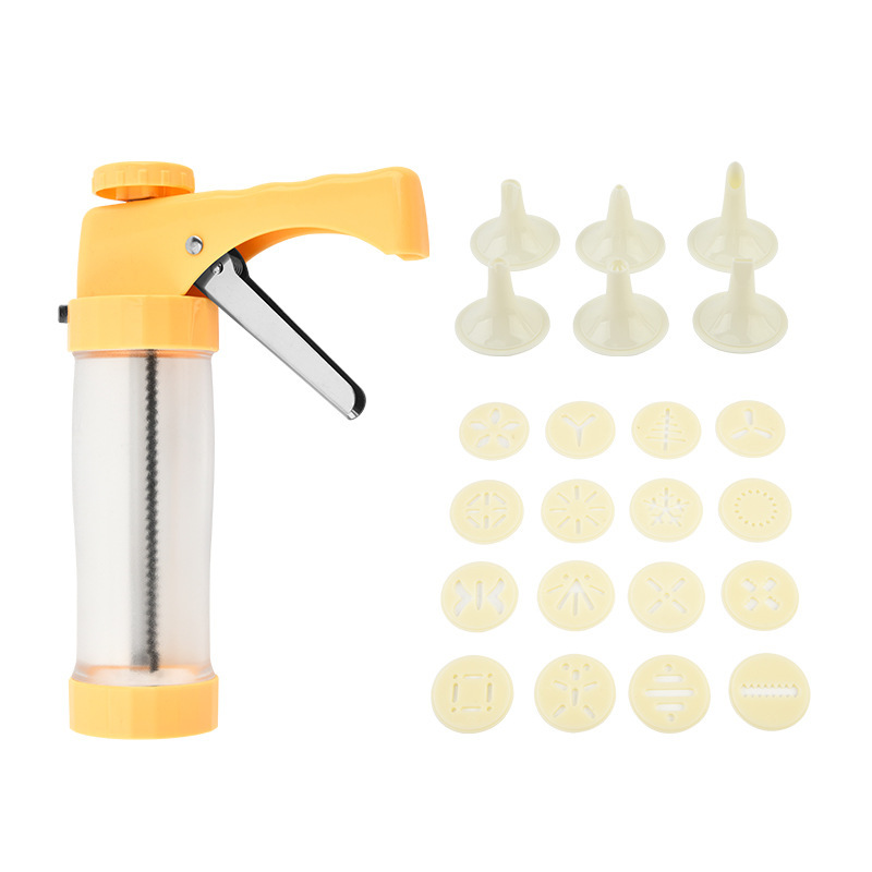 Pistola de montaje manual transfronteriza, máquina de prensado de crema, herramienta de hojaldre, boca de montaje, pistola de galletas para hornear, pastel exprimido image 5