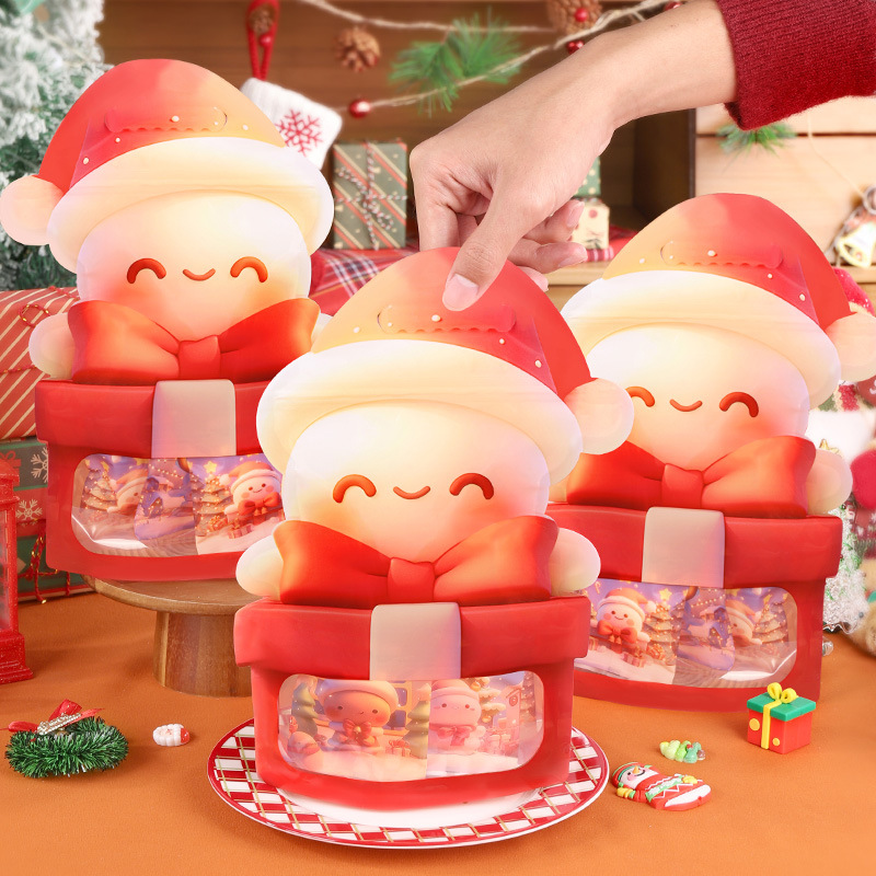 2024新款圣诞节饼干包装袋曲奇霜糖雪花酥儿童糖果礼品伴手礼袋