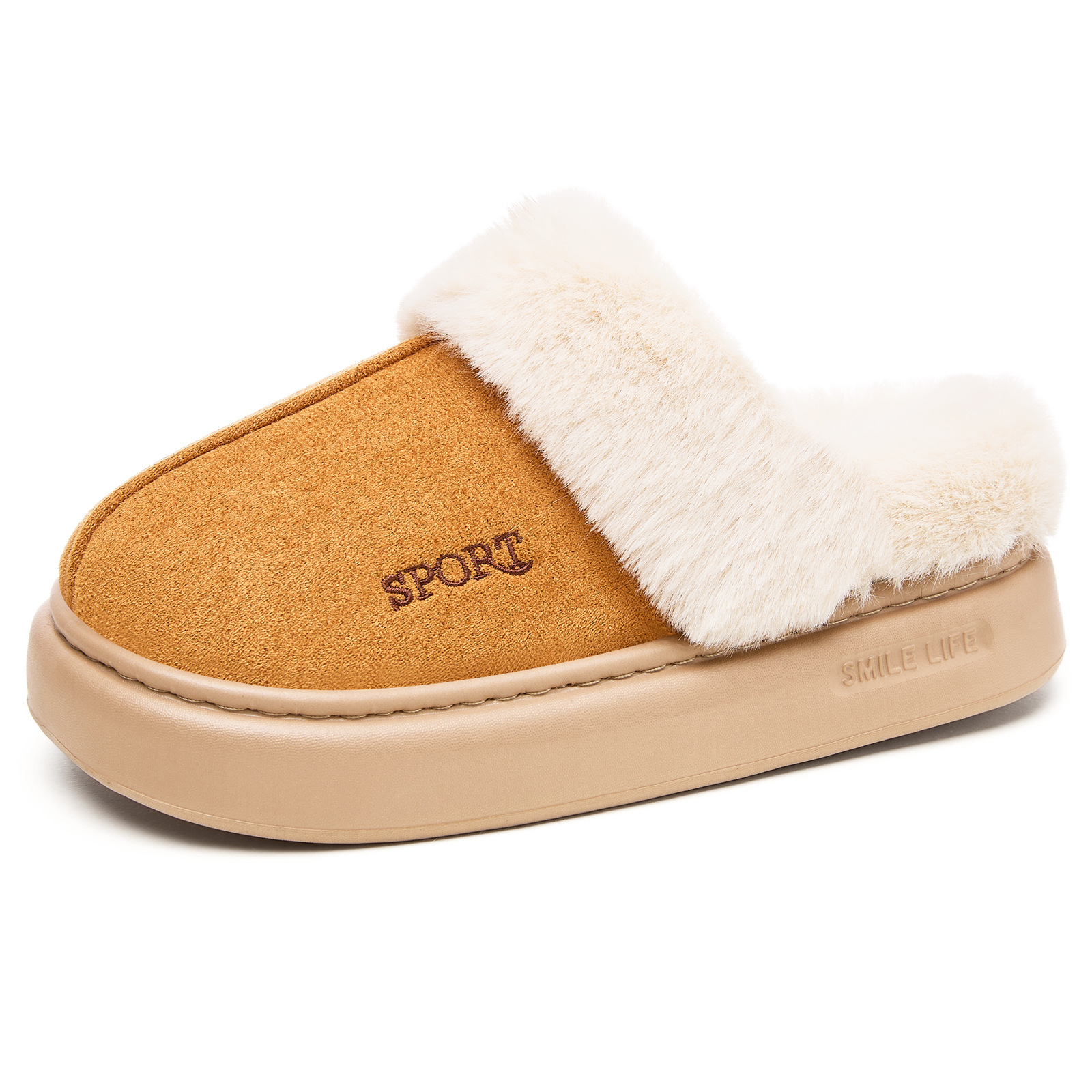 Zapatos de algodón para mujer nuevo estilo trapeador de algodón de gran tamaño transfronterizo más botas de nieve gruesas de terciopelo botas cortas de moda botas de algodón cálidas y frías al por mayor