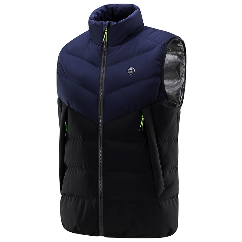 2022 Otoño e Invierno Nuevo Distrito 9 calefacción chaleco térmico USB inteligente temperatura constante calefacción eléctrica chaleco transfronterizo