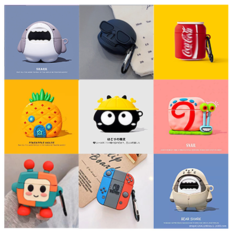 Suitable for Huaqiangbei Pro6/Lenovo Ht38/Iqiyi Funpods Min/Letv L6S Cartoon Headphone Set