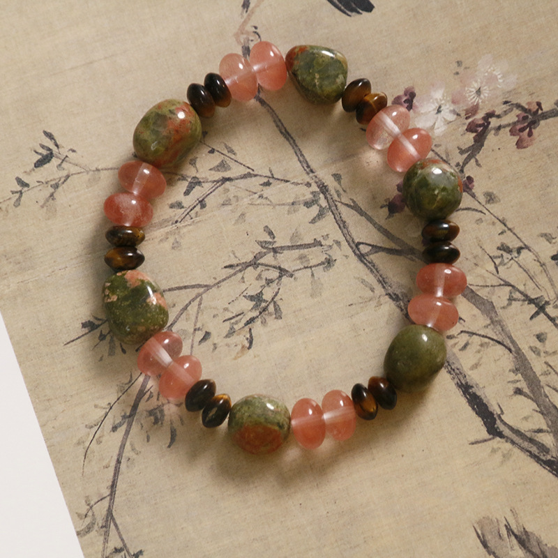 Ethnic Style Geometric natural stone Beaded Bracelets