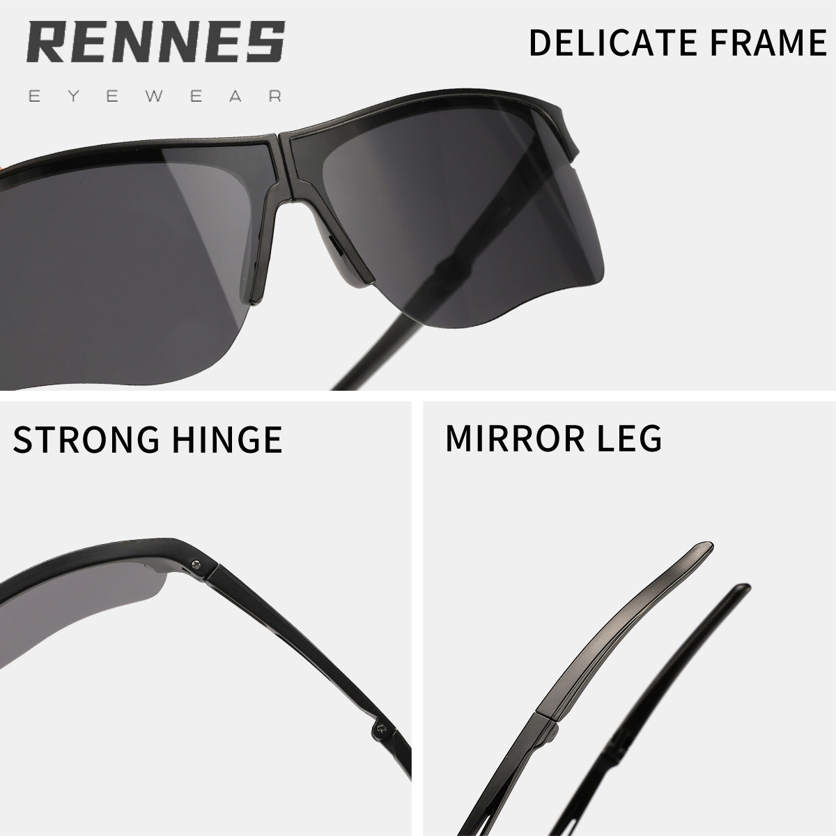 Nuevas gafas de sol de parasol a prueba de viento para ciclismo al aire libre plegable para niños y niñas sin marco gafas de sol de colores