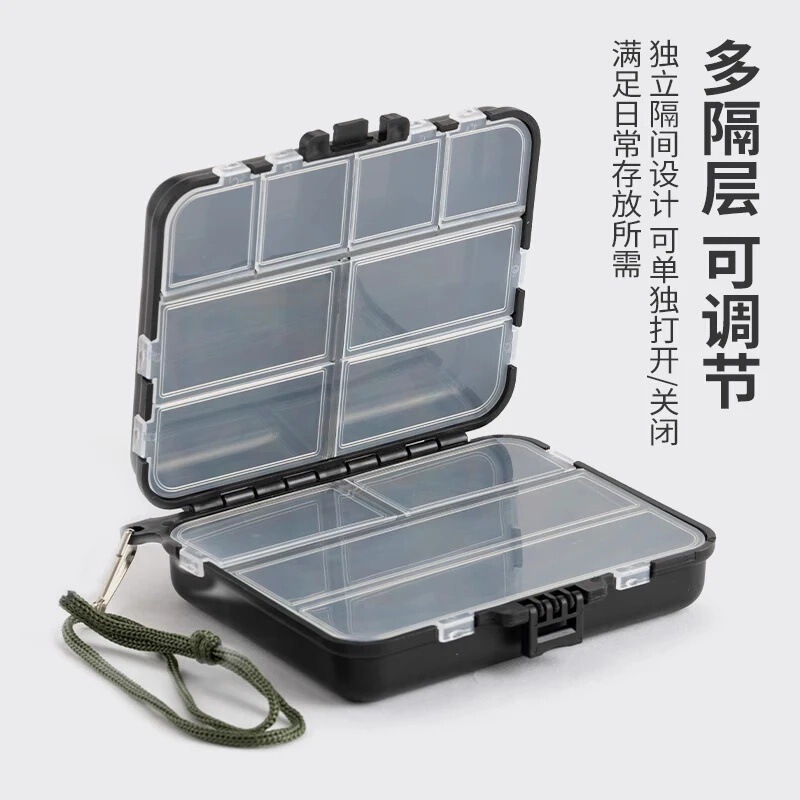 多機能収納ボックス Luya 電気餌箱黒収納ボックスアクセサリーボックス釣りガジェットボックス収納ボックス|undefined