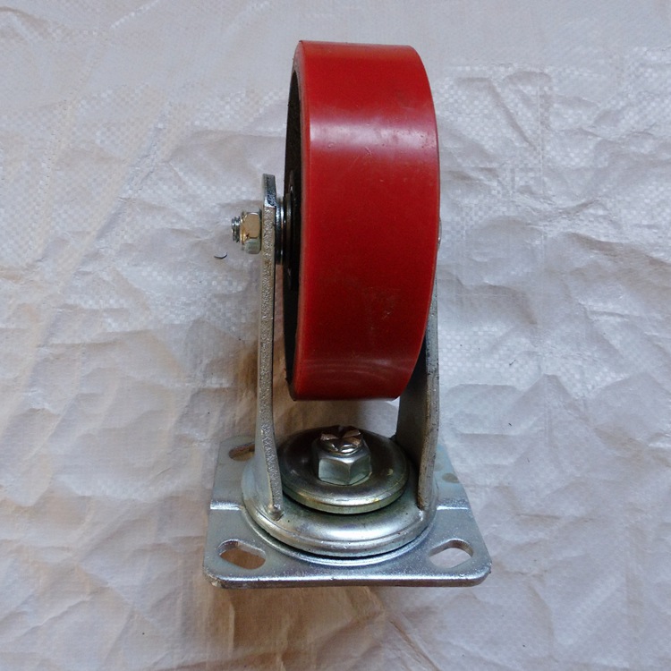 供应8寸铁芯PU万向轮 575支架铁芯PU万向轮 重型铁芯PU万向轮