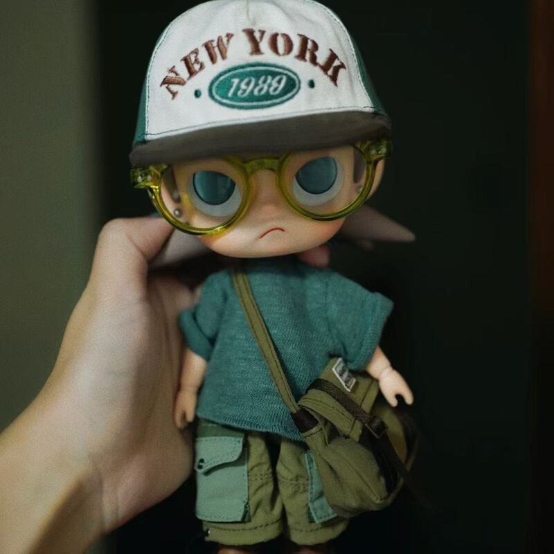 (Clothing Only) Zsiga Movable Doll Clothes 1/8 Cool Sister Dark Green Outfit Trendy Toy Replacement Doll Clothes