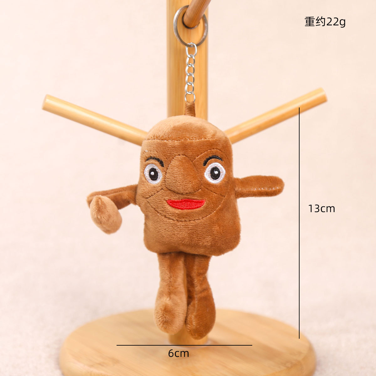 Peluches de la Colección Clásica de Montañas y Mareas, colgantes de muñecas de fusión, llaveros, muñecas de madera extranjeras transfronterizas, muñecas de tela al por mayor.