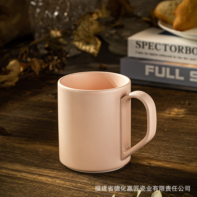 Espejo cruzado LZ LCCang nuevo color macera taza de porcelana taza de agua verde taza de café taza de cerámica taza de taza