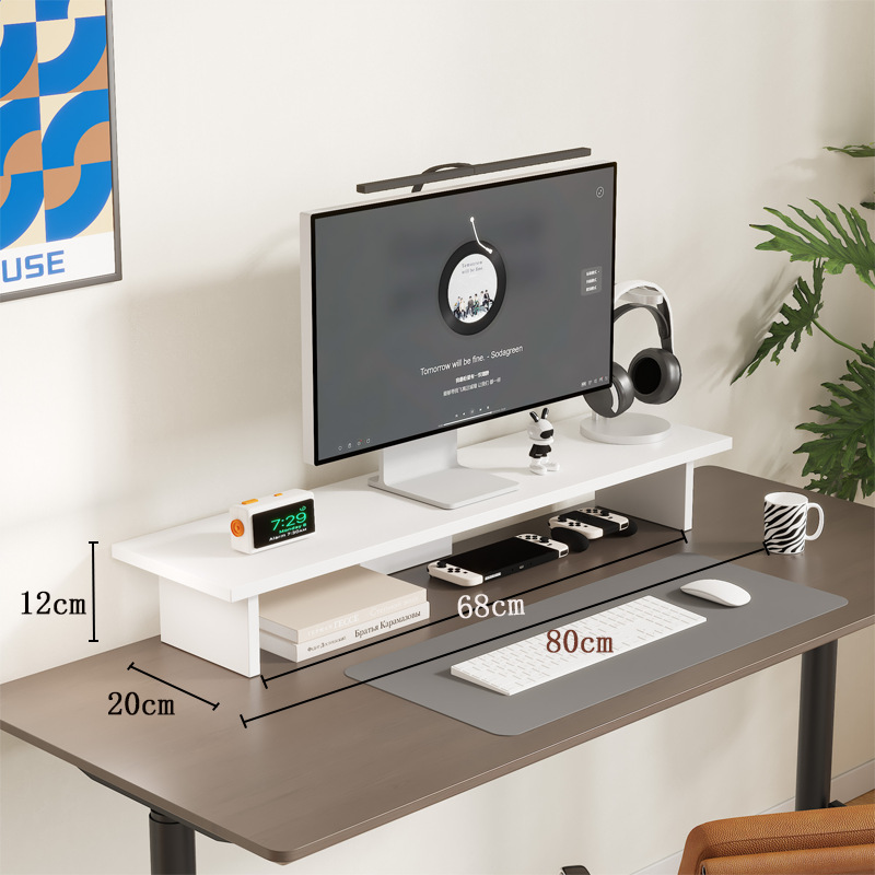 Tablero de densidad 20x80 blanco