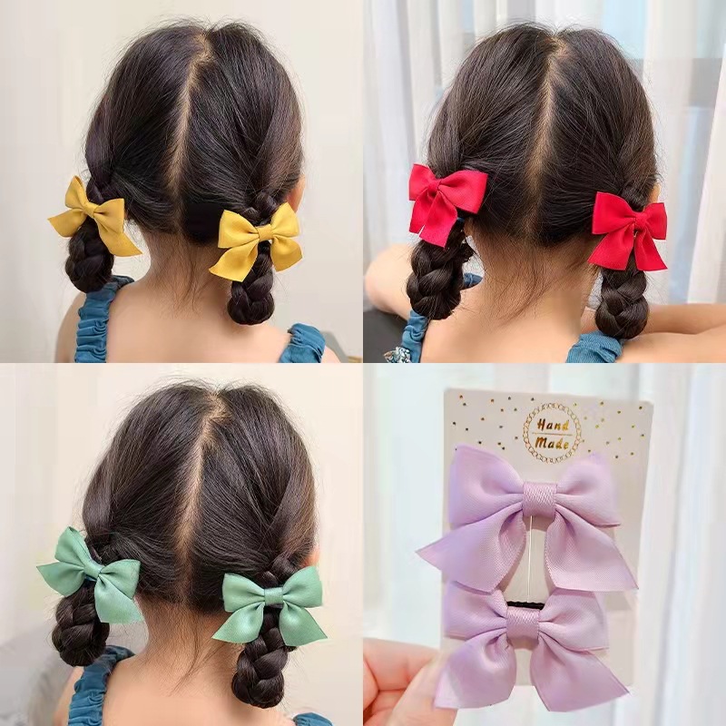 New Korean style hair accessories bow ha...