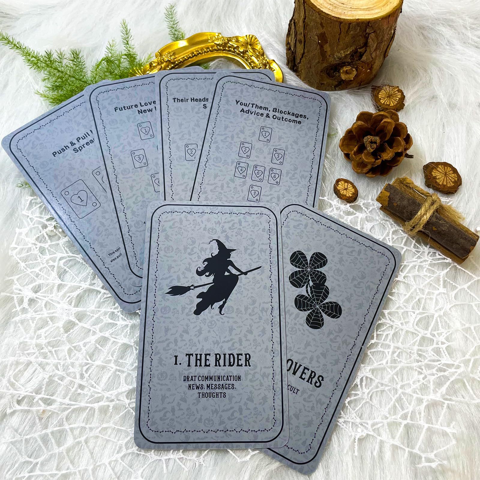 Witch tarotkaarten orakel deck engelse versie voor feestjes_voghion.com