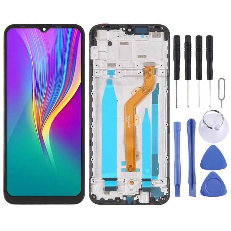 Aplicable para Infinix Smart 4 / 4C X653 LCD Touch Assembly con marco