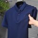 American Tommy genuine goods Short-sleeved Men's Polo Shirt Solid Color Business Casual Half-sleeved T-shirt 2025 Summer New Top