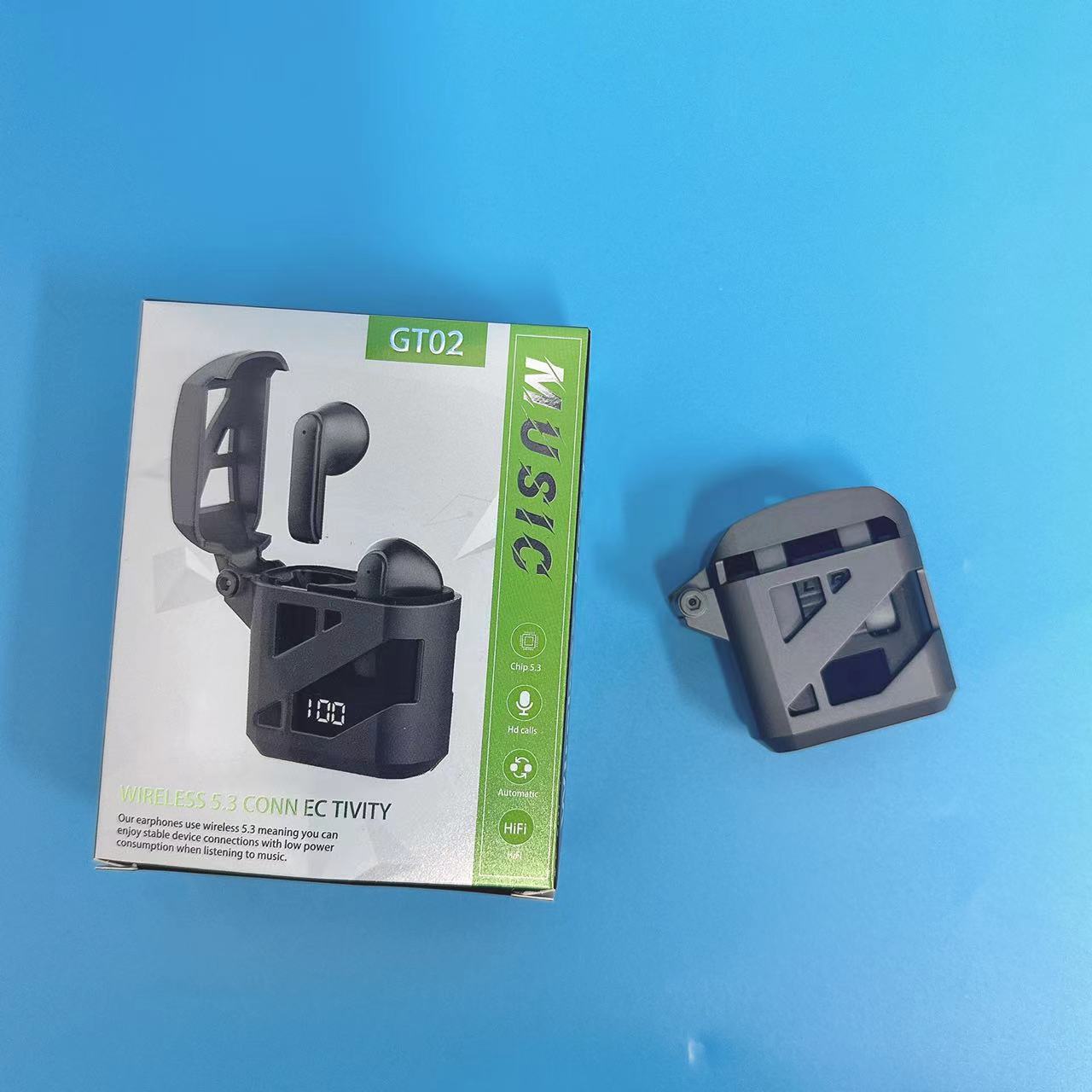 Modelo privado explosivo transfronterizo YD03 M90 F9-5C M25 E7S Pantalla digital táctil TWS 5.4 Auriculares Bluetooth F9