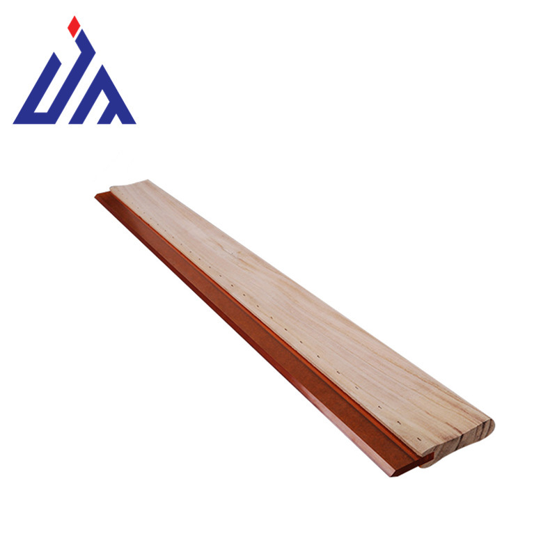 Solvent-based grinding resistance 55 degrees-90 degrees water and oil dual-use wooden handle screen printing scraper scraper scraper